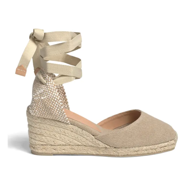 Espadrillas Carina 6 cm | Sabbia