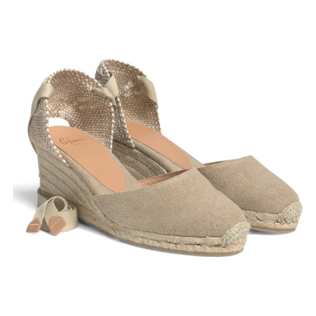 Espadrillas Carina 6 cm | Sabbia