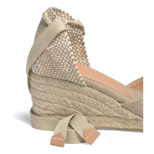 Espadrillas Carina 6 cm | Sabbia