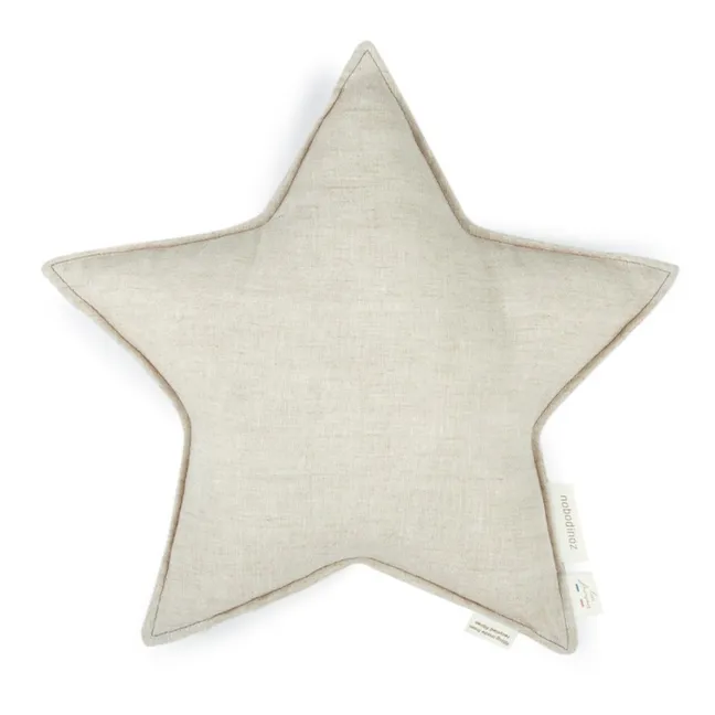 Star Cushion - French Linen | Oatmeal