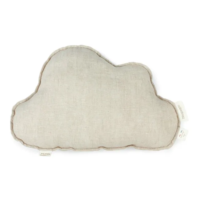 Coussin nuage - Lin Français | Grège