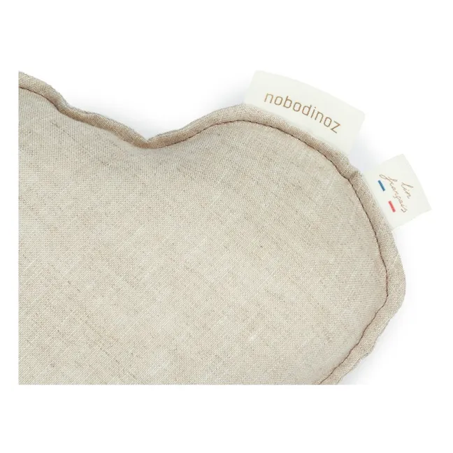 Coussin nuage - Lin Français | Grège