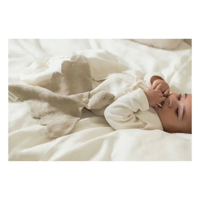Bird Soft Toy - French Linen | Oatmeal
