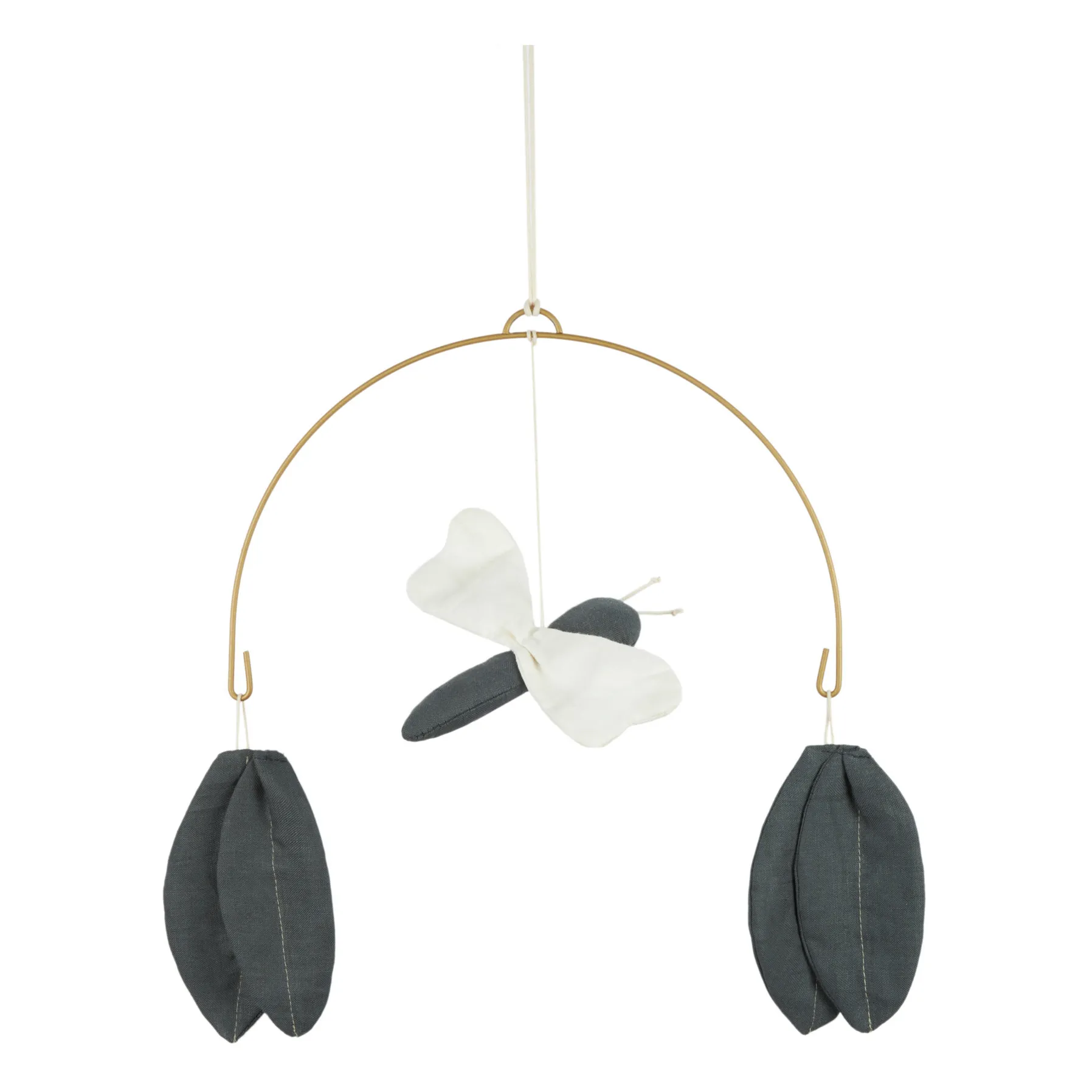 Nobodinoz Blue Decorative Mobile - French Linen