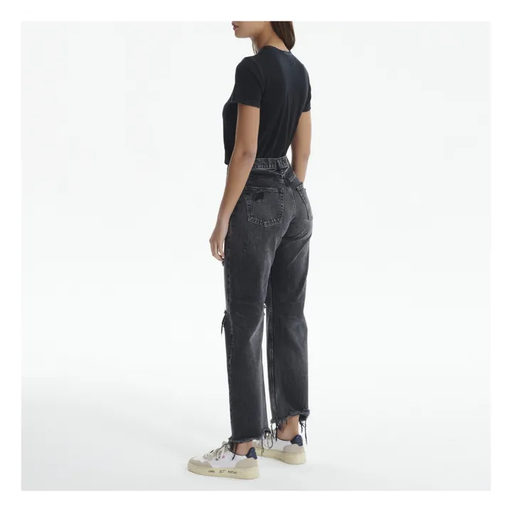 MV Odessa Wide Straight Jeans | Black- Product image n°3