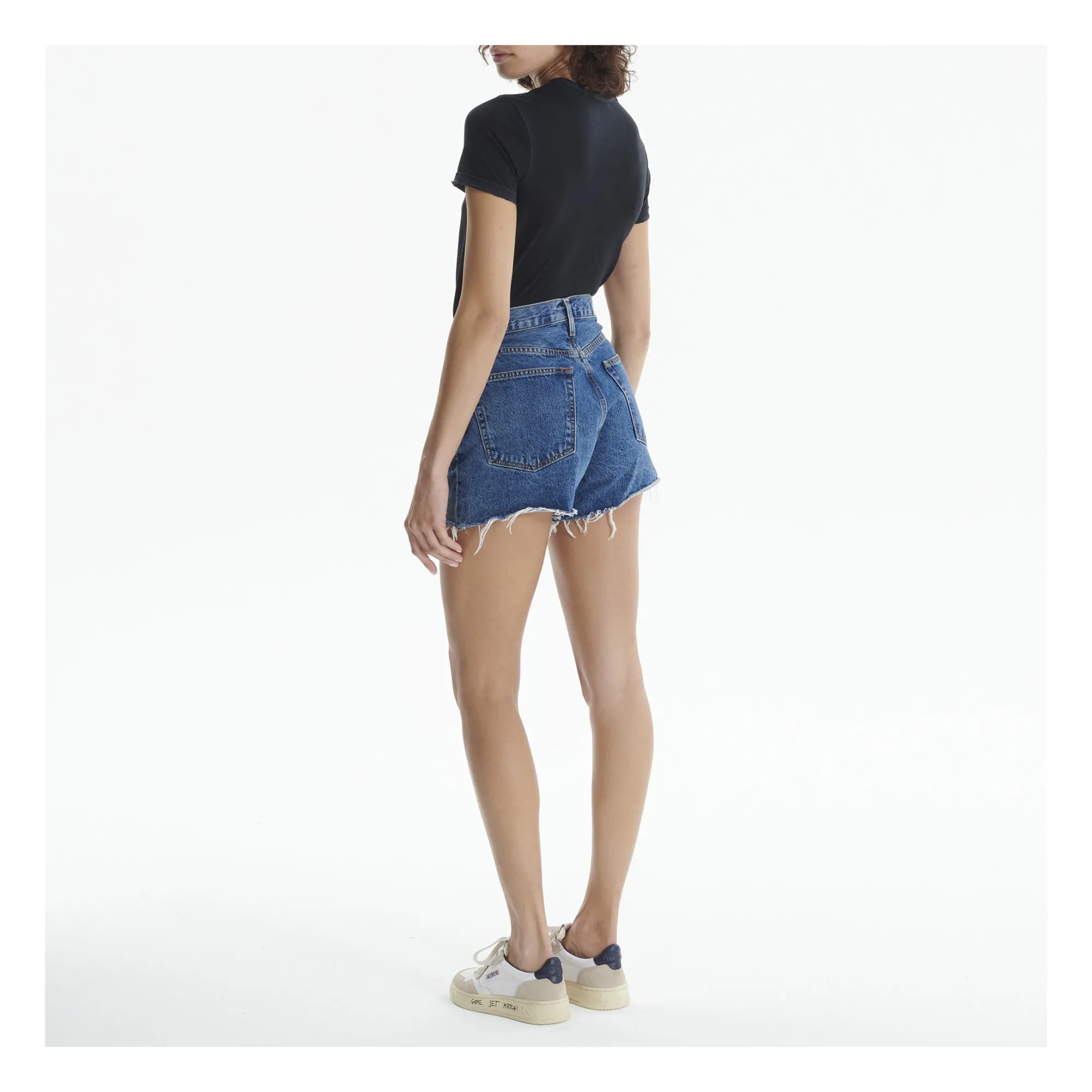 90s Low Slung Shorts | Bleu Mere- Product image n°2