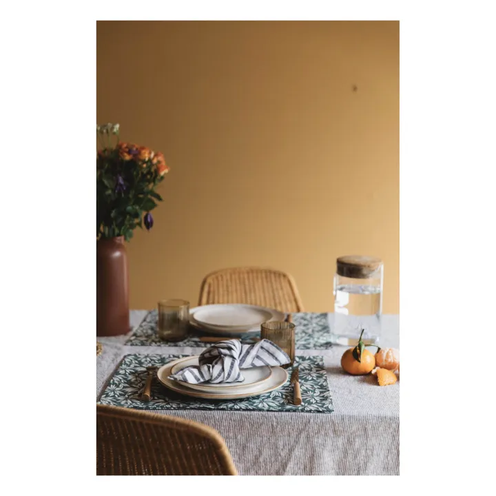 Palma Cotton Place Mat | Celadon- Product image n°1