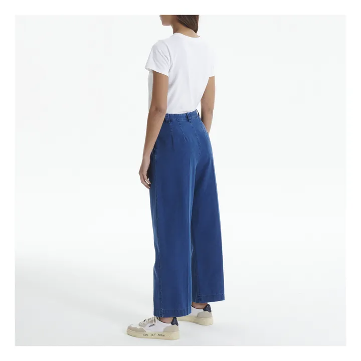 Tressie Denim Trousers | Blue- Product image n°4