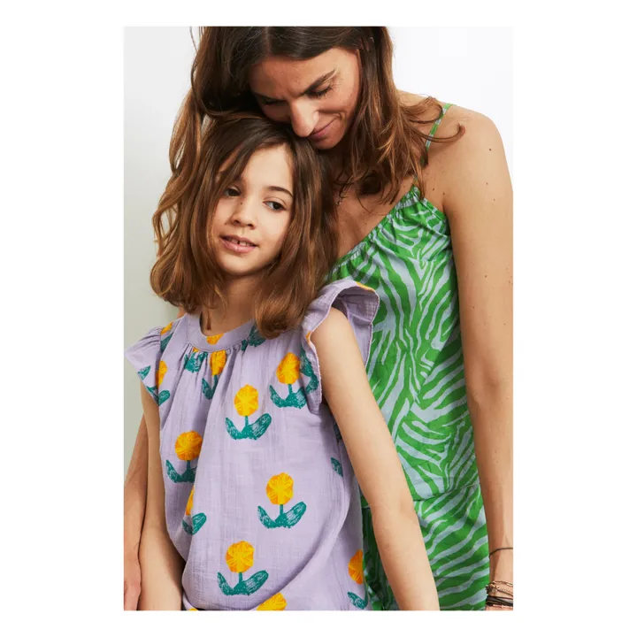 Roma Nightgown - Bobo Choses x Smallable Pyjama Party Exclusive | Mauve- Product image n°1
