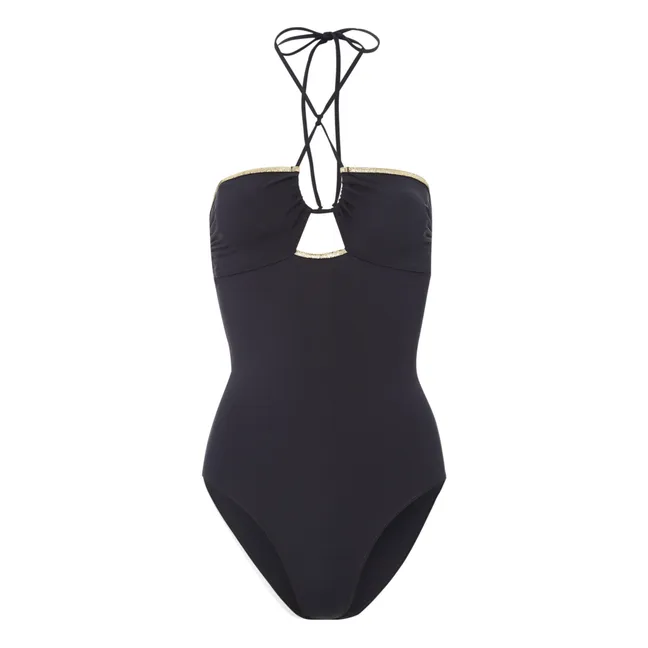 Costume da bagno intero Elsa | Nero