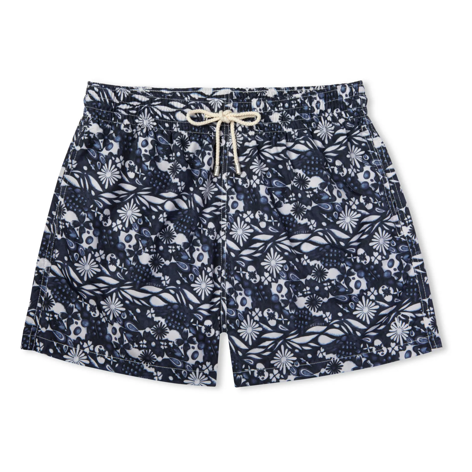 Arrels Midnight Blue Holiday Recycled Fibre Swim Trunks
