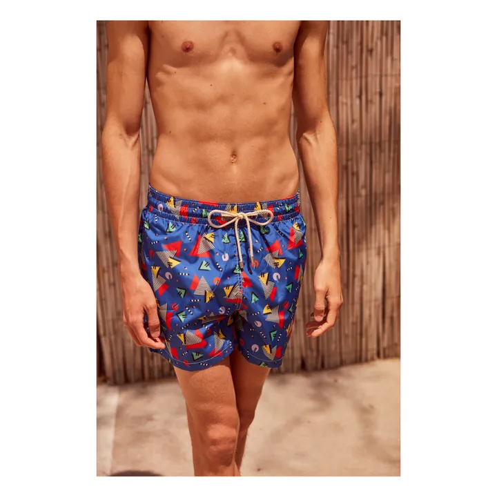 Miami Recycled Fibre Swim Trunks | Blue- Product image n°1