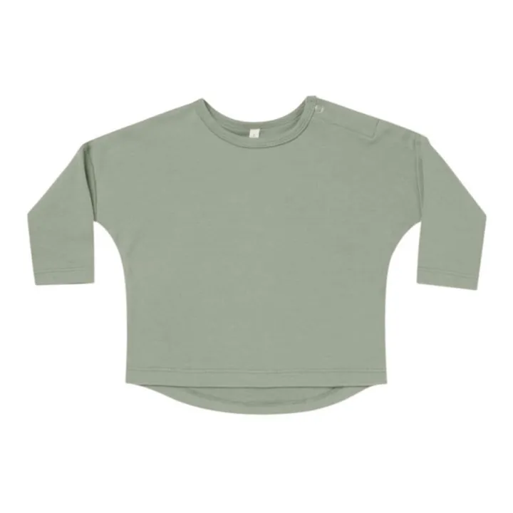 Camiseta de algodón orgánico | Azul Gris- Imagen del producto n°0