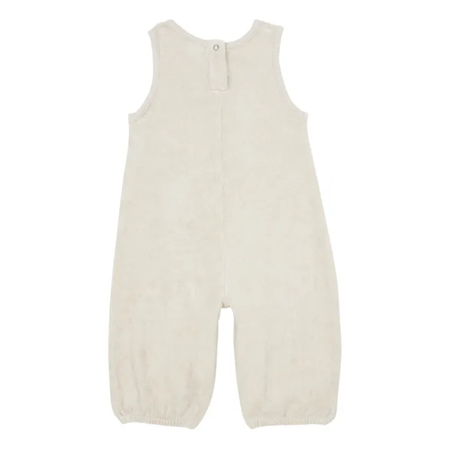 Stef Organic Cotton Playsuit | Off white