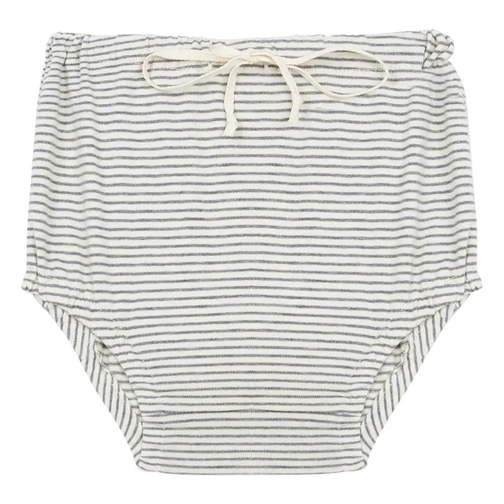 Jersey Striped Bloomers | Grey- Product image n°0