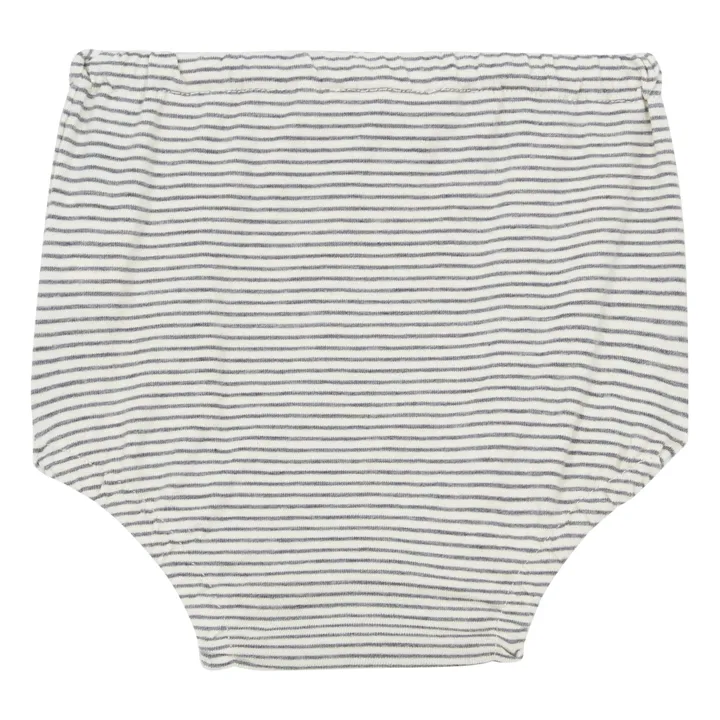 Jersey Striped Bloomers | Grey- Product image n°1