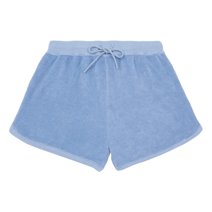 Terry Cloth Shorts | Light blue- Product image n°0