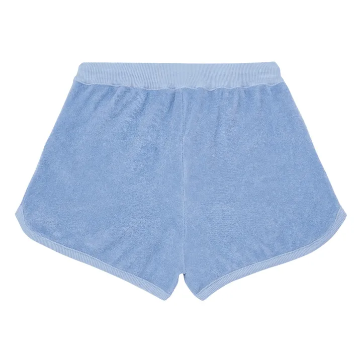 Terry Cloth Shorts | Light blue- Product image n°1