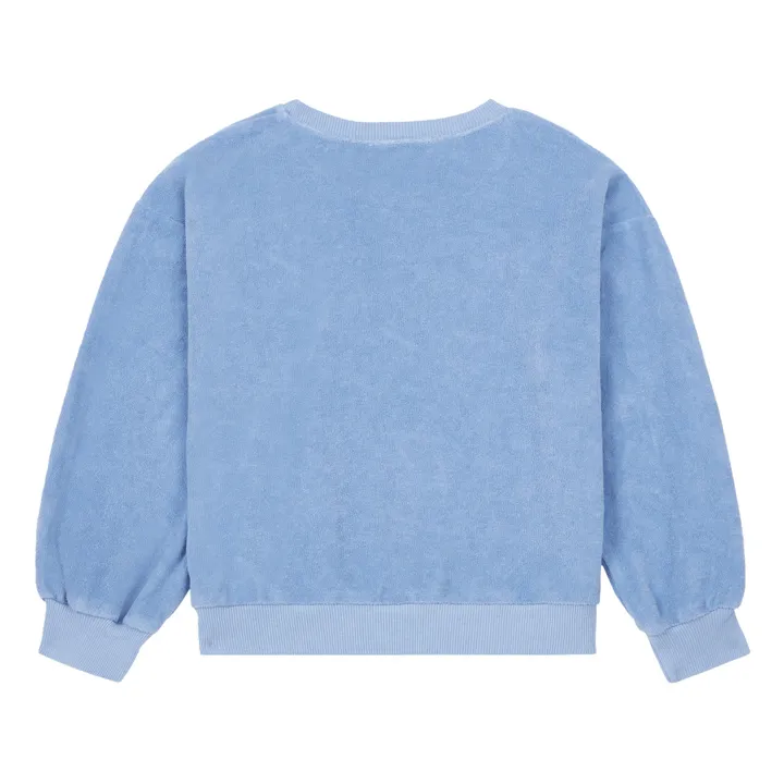 Frottee-Sweatshirt  | Hellblau- Produktbild Nr. 2