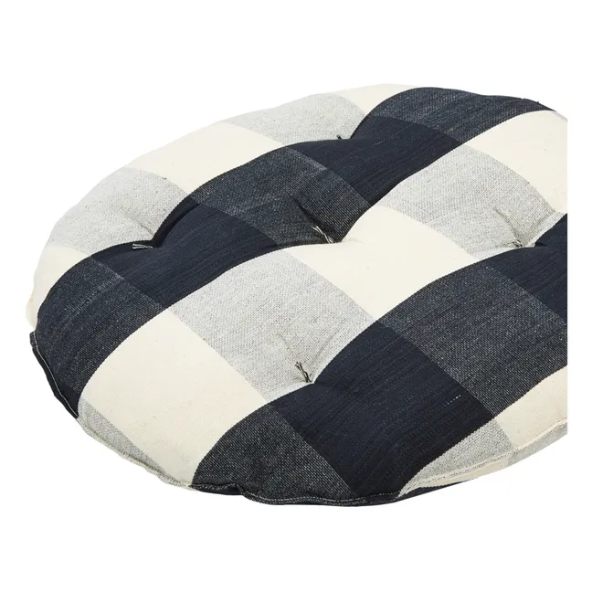 Round Chair Cushion | Charcoal grey