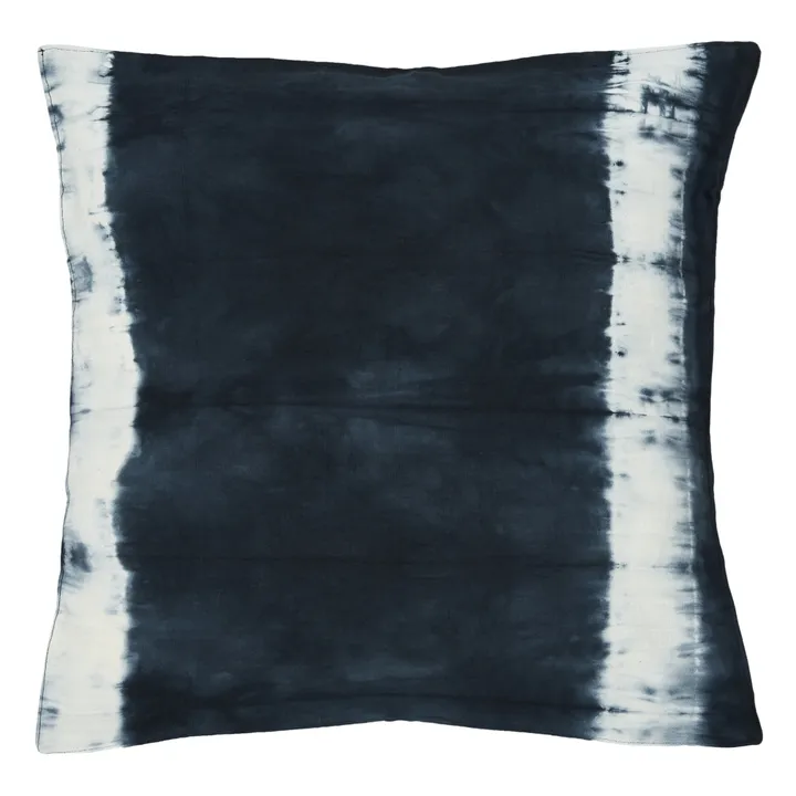 Housse de coussin en fibre naturelle | Charbon- Image produit n°0