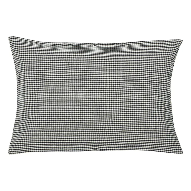 Natural Fibre Cushion Cover | Navy blue