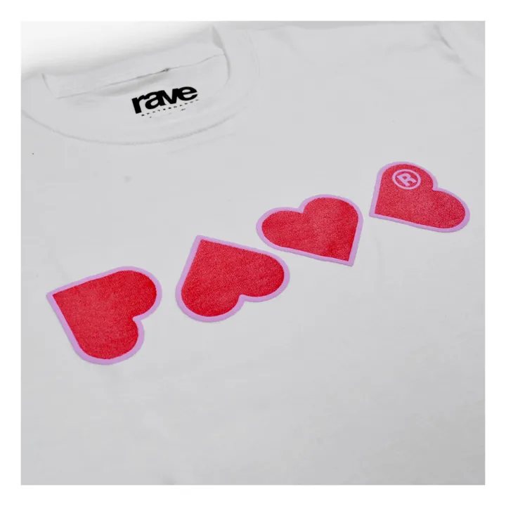 T-shirt Lovefool | Weiß- Produktbild Nr. 2