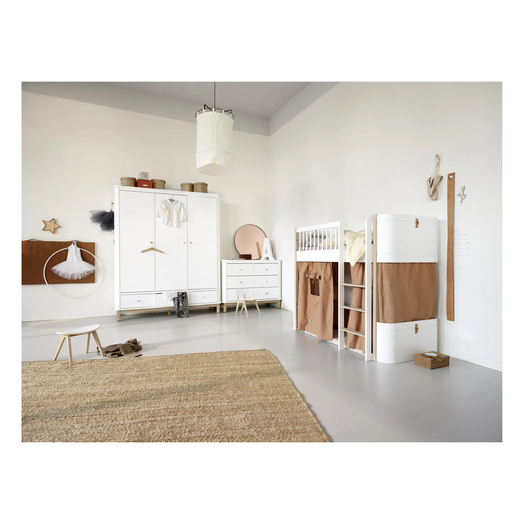 Kit de conversion Mini+, lit junior en lit mezzanine | Chêne- Image produit n°2