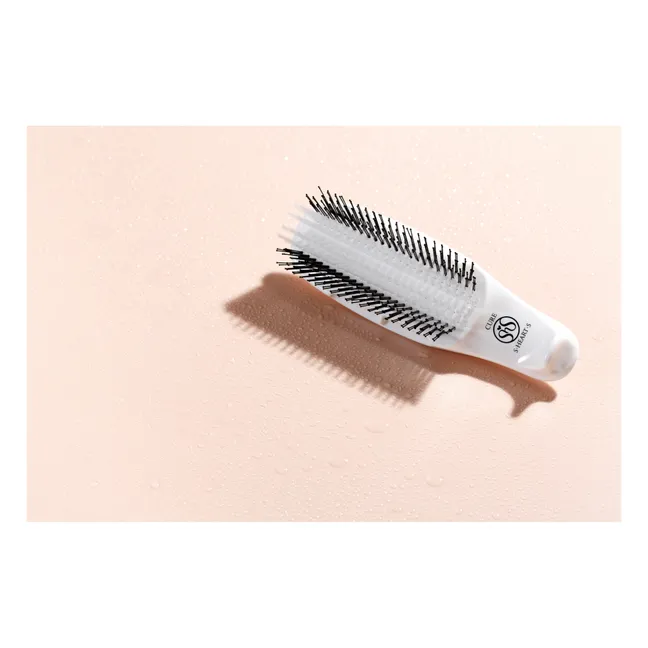 Cure White Brush for Treatment Application - Normal to Thick Hair 