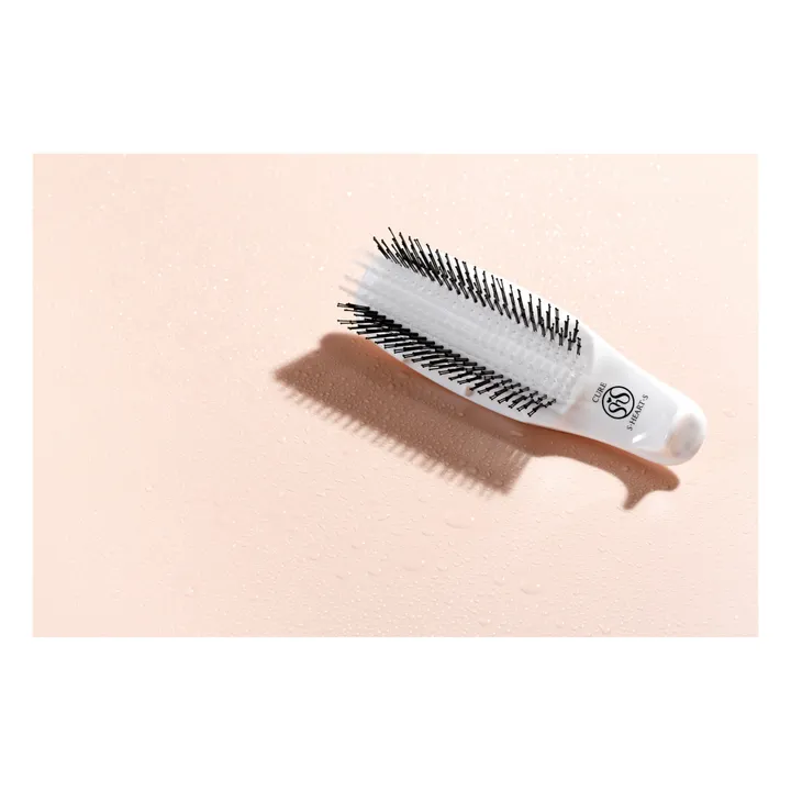 Brosse pour application de soins cheveux normaux ou épais Cure White- Image produit n°1