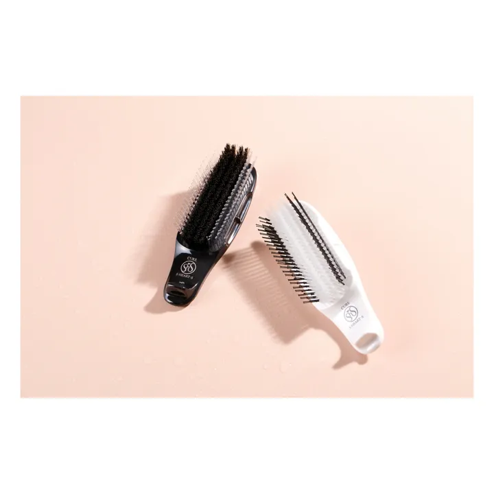 Brosse pour application de soins cheveux normaux ou épais Cure White- Image produit n°2