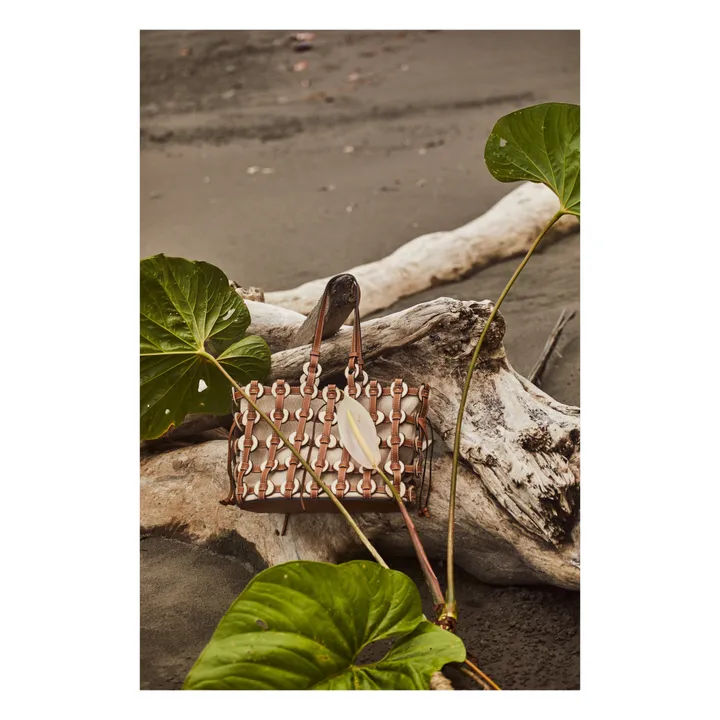 Bolso shopper de tagua | Marrón- Imagen del producto n°1