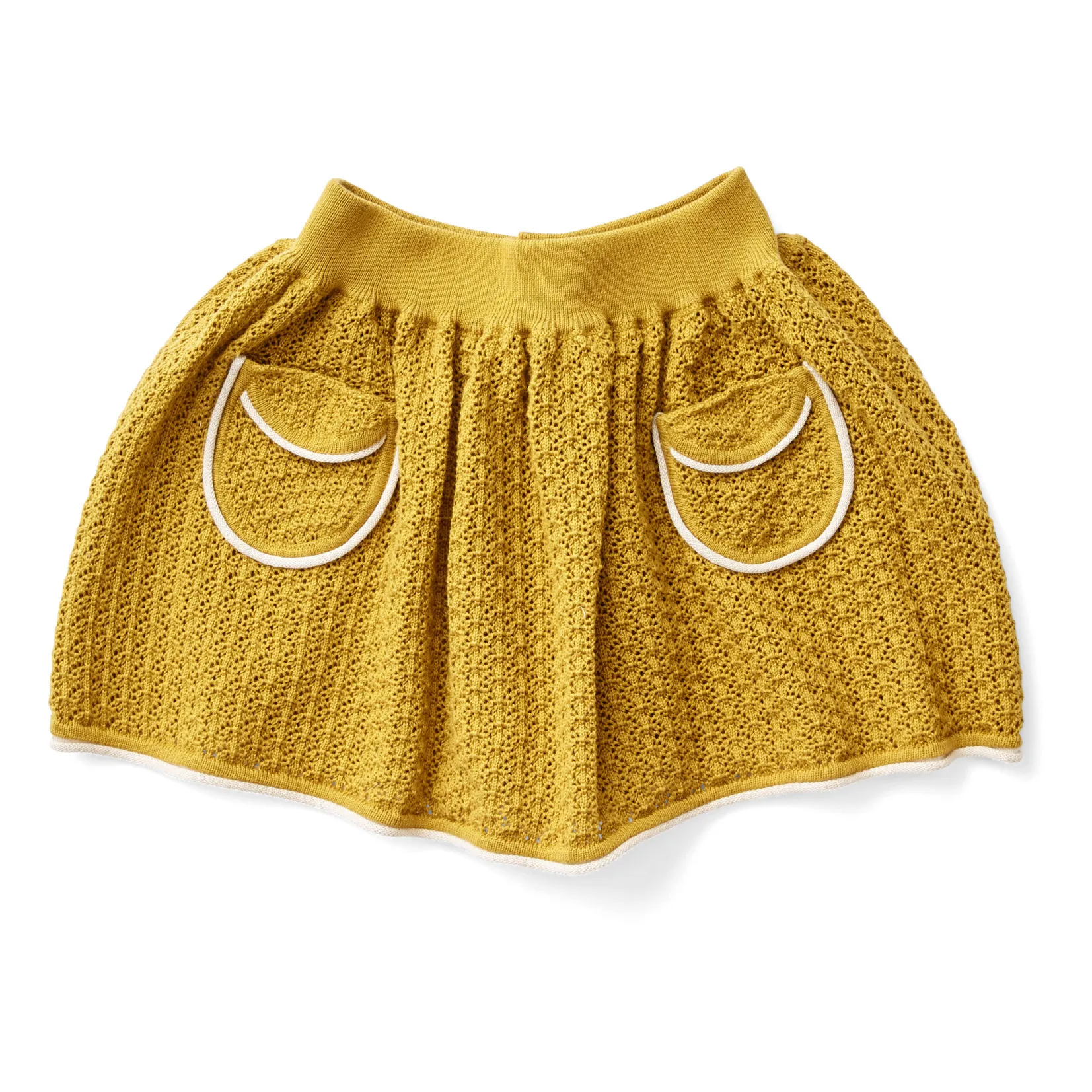 Norma Organic Pima Cotton Knit Skirt | Yellow