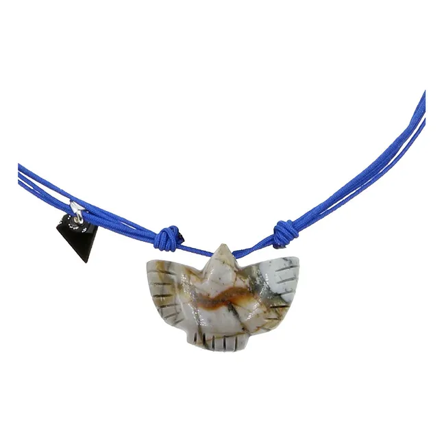 Collar Cóndor Onyx - Colección infantil  | Azul
