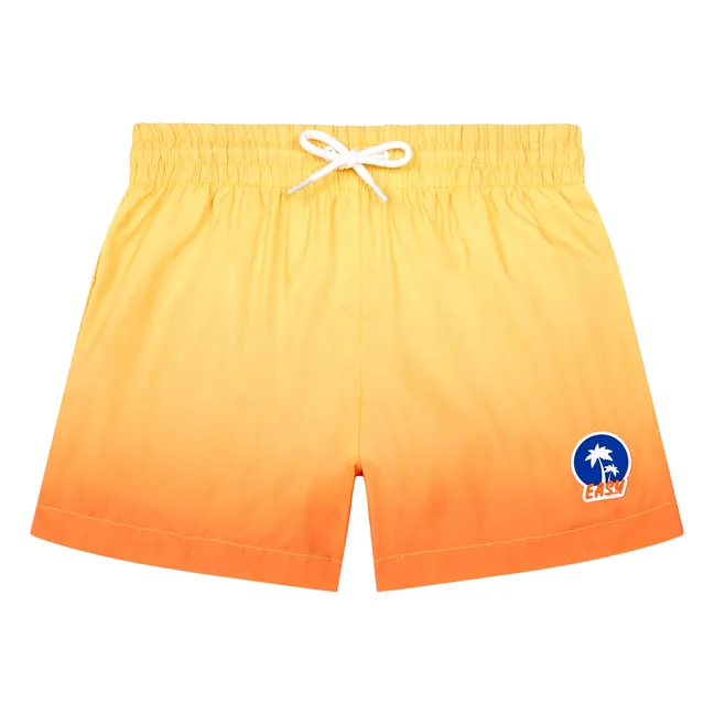 Short De Bain Court | Orange