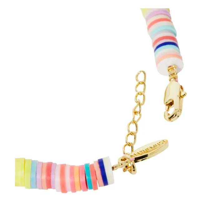 Collier Large Heishi | Jaune