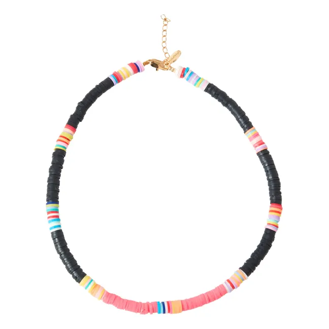 Large Heishi Necklace | Pink