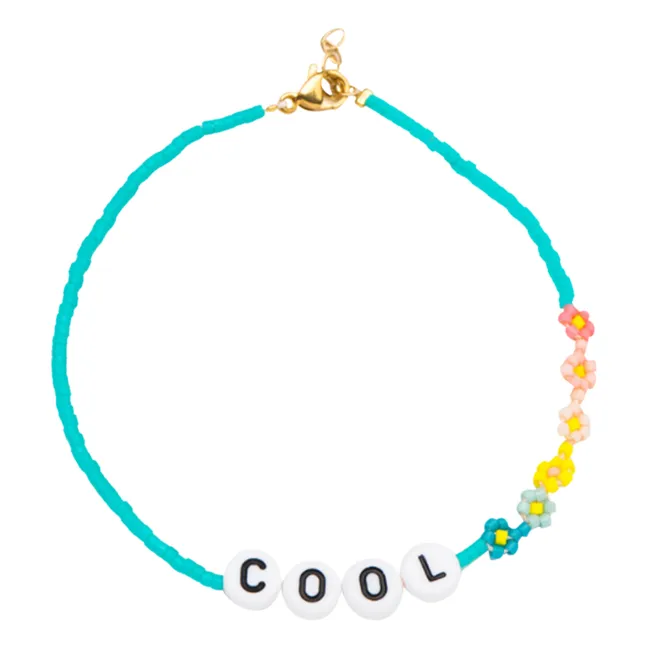 Rainbow Cool Ankle Bracelet - Kids’ Collection  | Blue