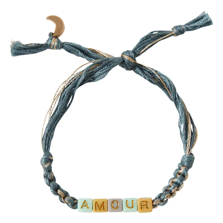 Amour Macramé Bracelet - Women’s Collection  | Blue- Product image n°0