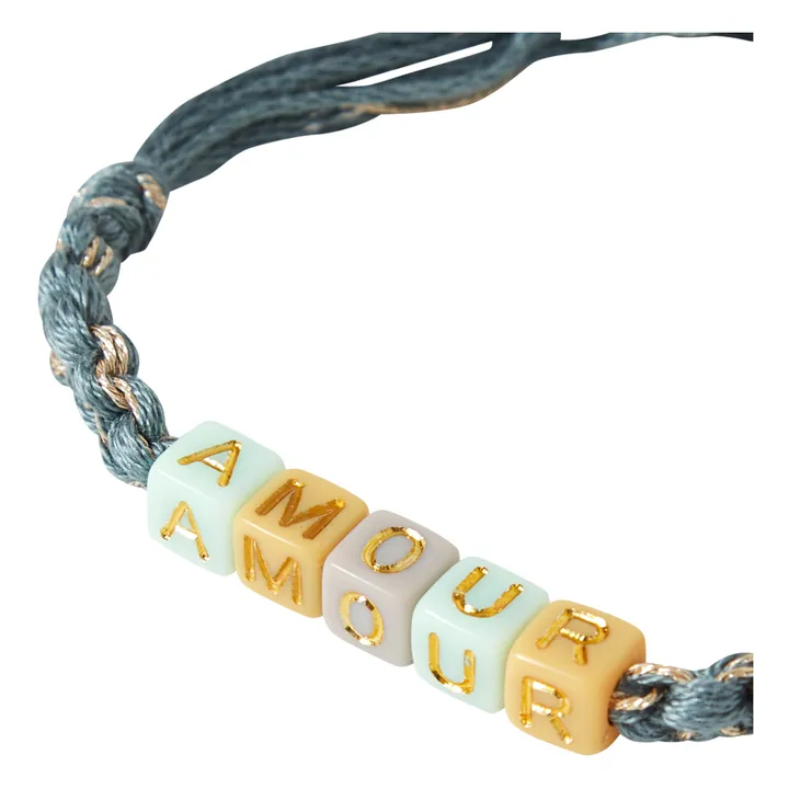 Amour Macramé Bracelet - Women’s Collection  | Blue- Product image n°1