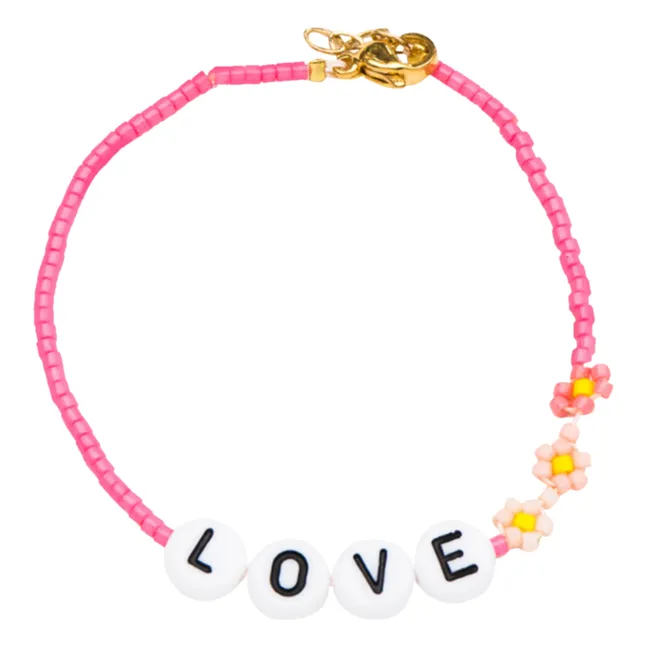 Bracelet Rainbow Love - Collection Femme  | Rose
