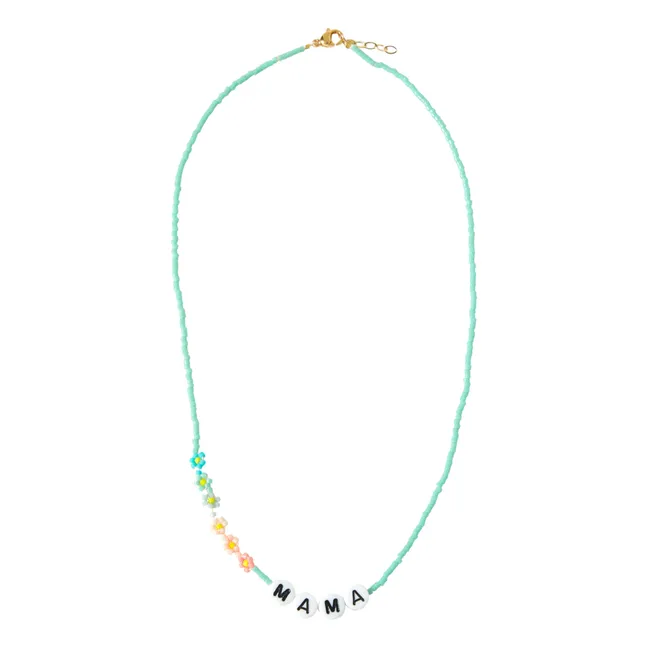 Collier Rainbow Mama - Collection Femme  | Bleu turquoise