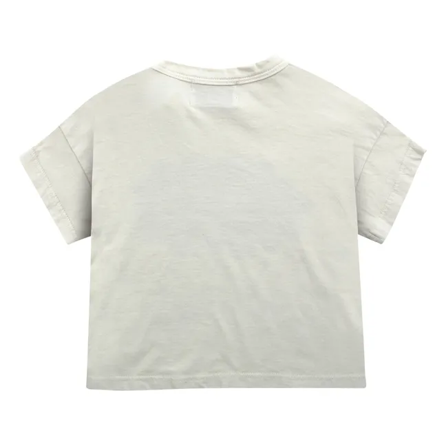 Camiseta algodón orgánico Nube - Colección Iconic  | Crudo