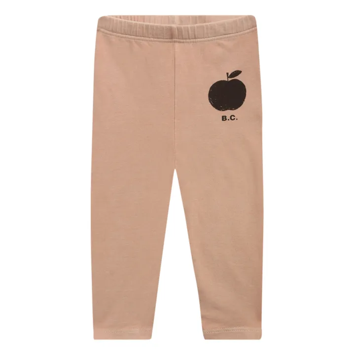 Leggings Bio-Baumwolle Apfel - Kollektion Iconic  | Apricot- Produktbild Nr. 0