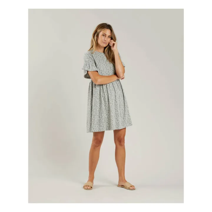 Kleid Babydoll - Damenkollektion  | Blau- Produktbild Nr. 1