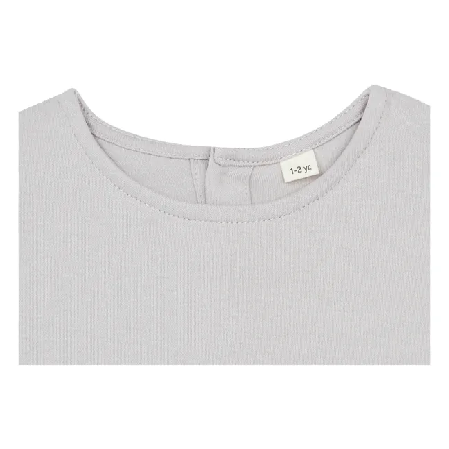 Organic Cotton Oversize Top | Grey