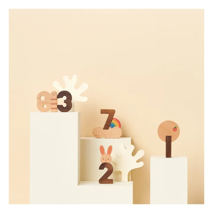 Blocchi numerici in legno- Immagine del prodotto n°6