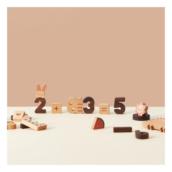 Blocchi numerici in legno- Immagine del prodotto n°7