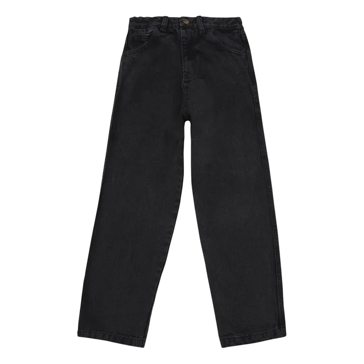 Carrot Organic Cotton Skinny Jeans | Black- Product image n°0