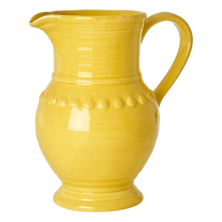 Carafe en céramique | Jaune- Image produit n°0